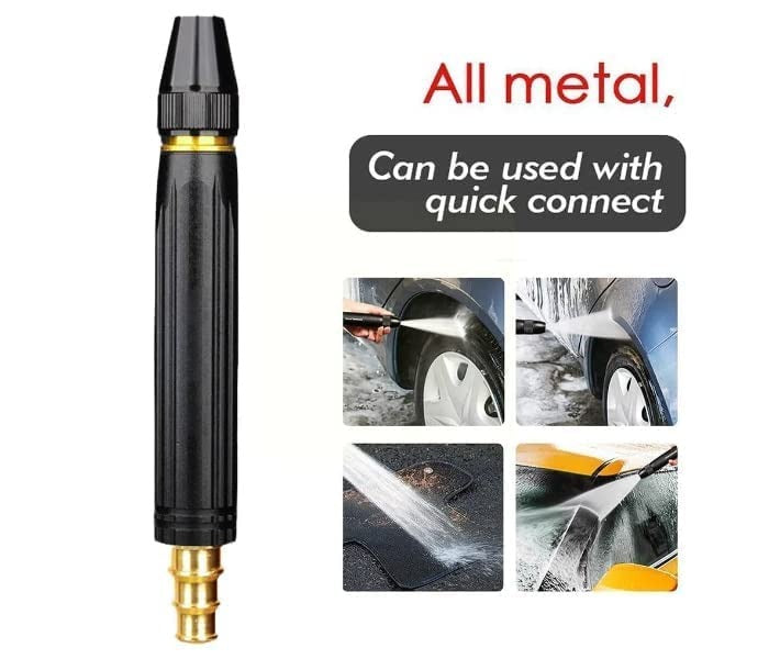 💦 Portable Hose Nozzle 🚿 Adjustable Spray for Car Wash, Garden & Cleaning 🌿