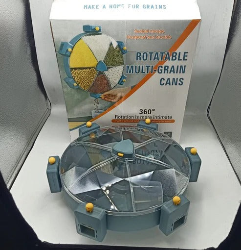 🔒 Food Grains Storage Box 🍚 Airtight Cereal Dispenser 📦 Moisture-Proof Container