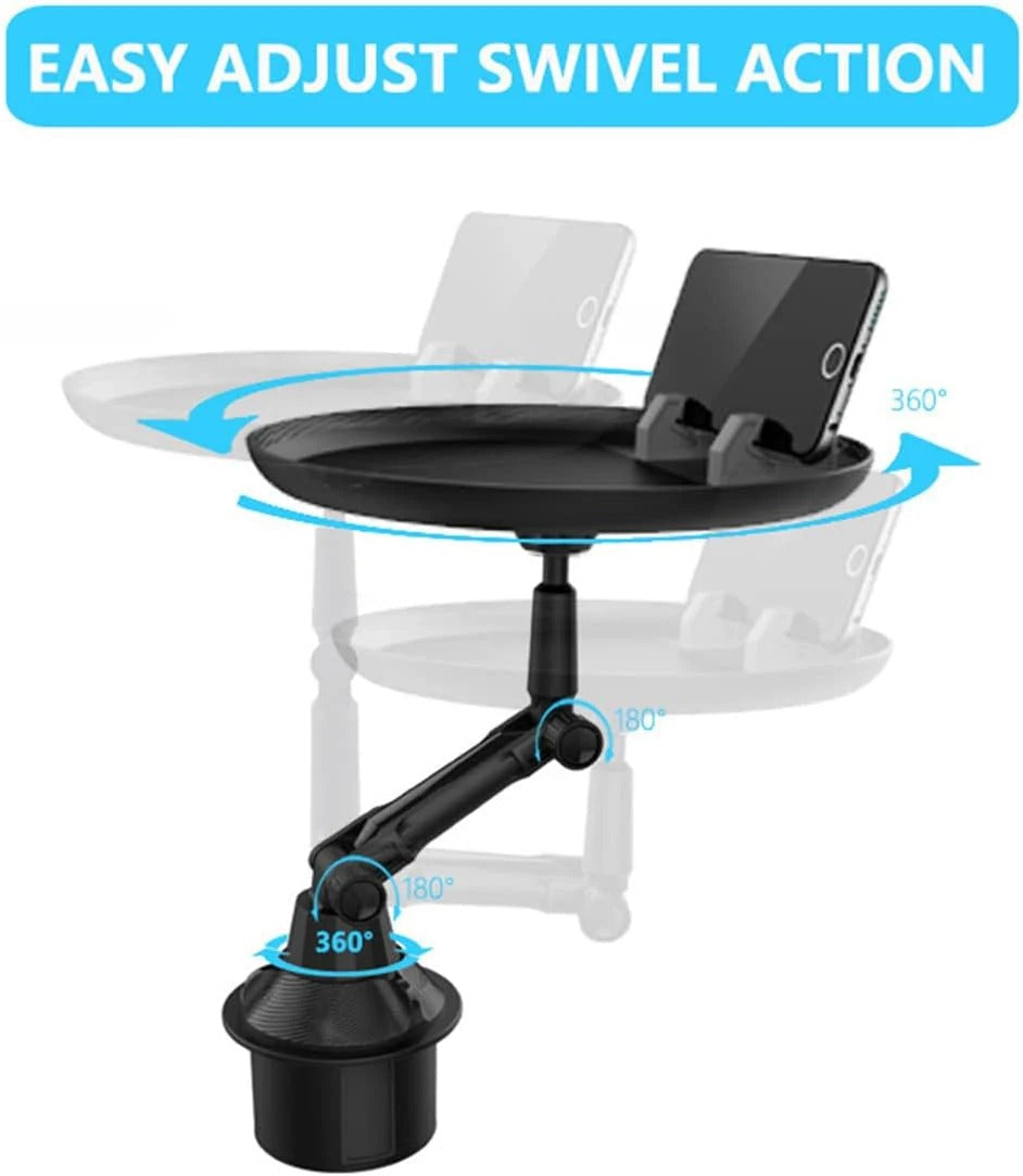 🍔 Car Cup Holder Tray 🍟 Enjoy Snacks & Drinks Easily While You Drive 🚗🛻