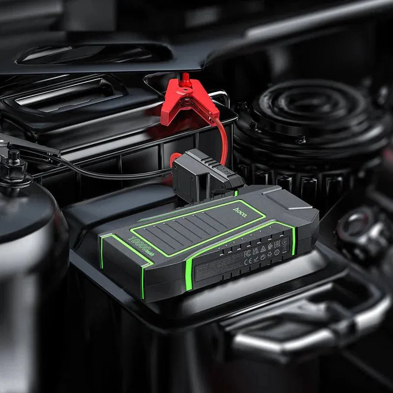 🚗 Hoco Smart Jump Starter ⚡ Portable Power Bank 🔋 Emergency Start (QS1) ✅