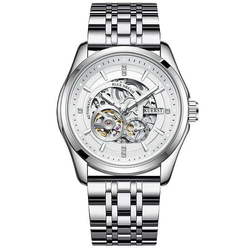 💡⌚ Strong Luminous ⚙ Automatic Mechanical Waterproof Watch 💦🧭🔥