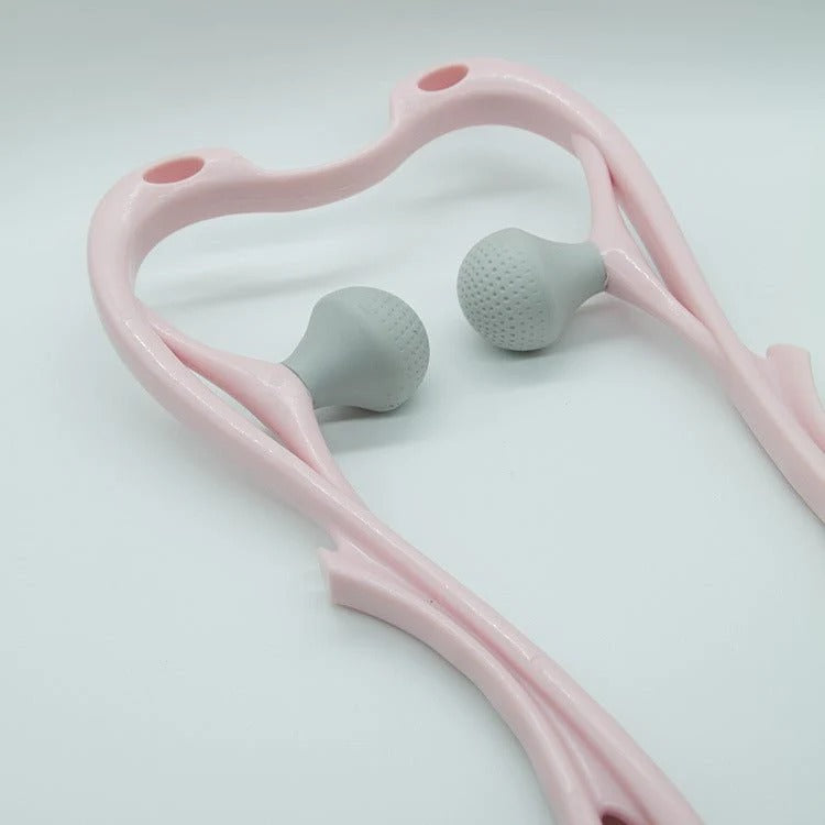 💆‍♀ Double Ball Cervical Massager – Relieve Neck Pain & Stress Instantly! 🔵✨