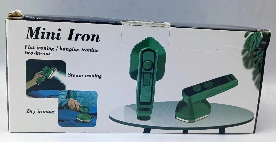 Portable 2-in-1 Mini Iron with Constant Heat System