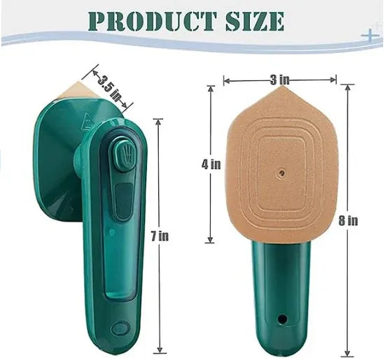 Portable 2-in-1 Mini Iron with Constant Heat System